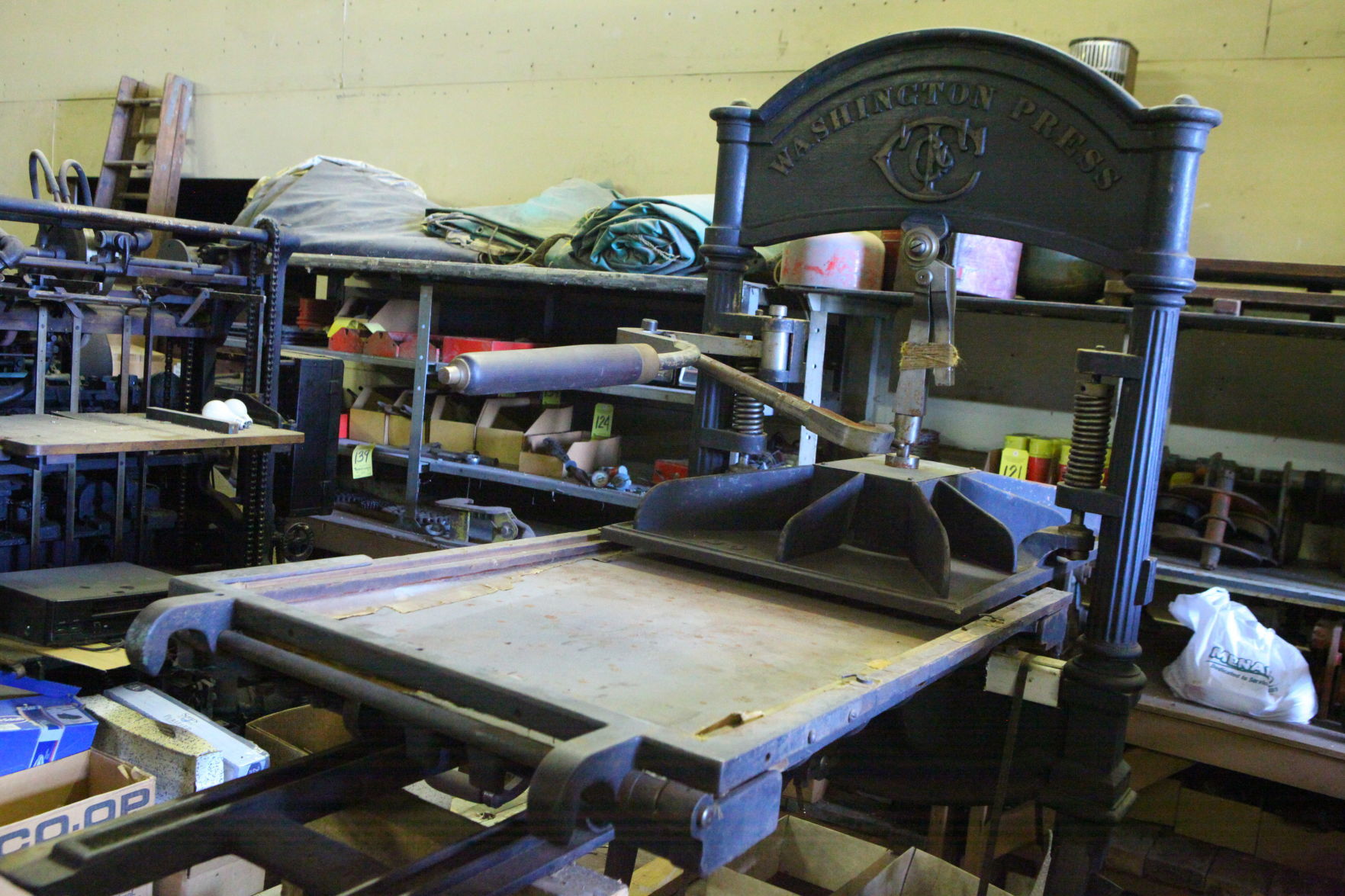 Ed Regan's Printing Presses